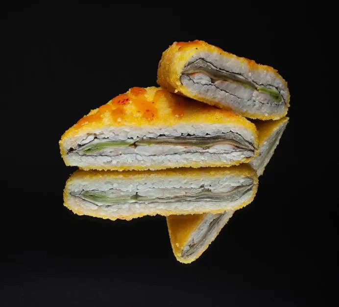 Сэндвич-ролл с креветками